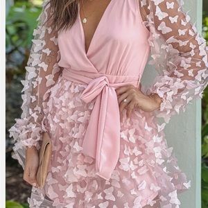 Pink Butterfly 🦋 Dress